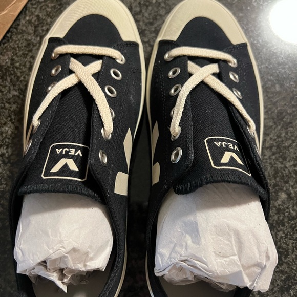 Veja Shoes - VEJA Nova Canvas Black Sneakers